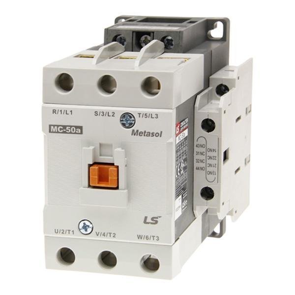 MC-50a LS Metasol Kontaktör 50A 24V Ac 2a2b