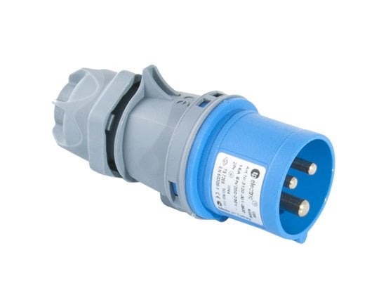 Tpelectric Cee Norm 3x16 A Monofaze Seyyar Fiş