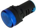 22mm Sinyal Lambası Ledli Mavi 220V