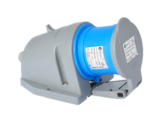 Tpelectric Cee Norm 3x16 A Monofaze K.Duvar Fişi