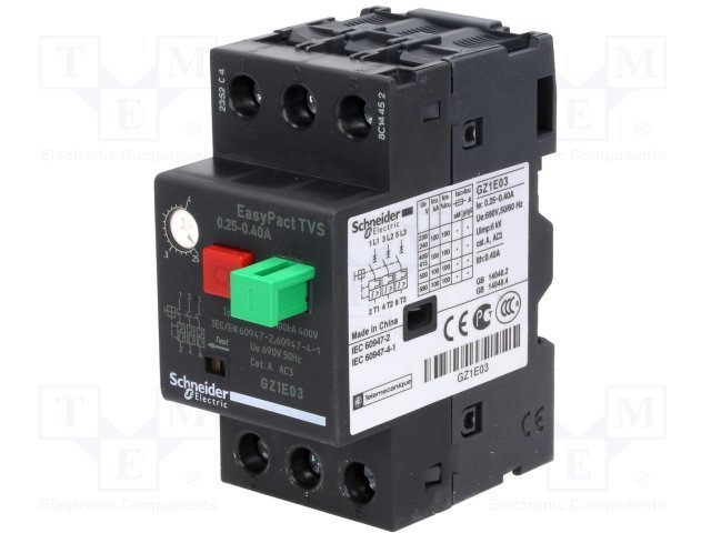 GZ1E01 Schneider Motor Koruma Şalteri 0,1 - 0,16