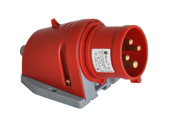 Tpelectric Cee Norm 4x16 A Trifaze Duvar Fişi