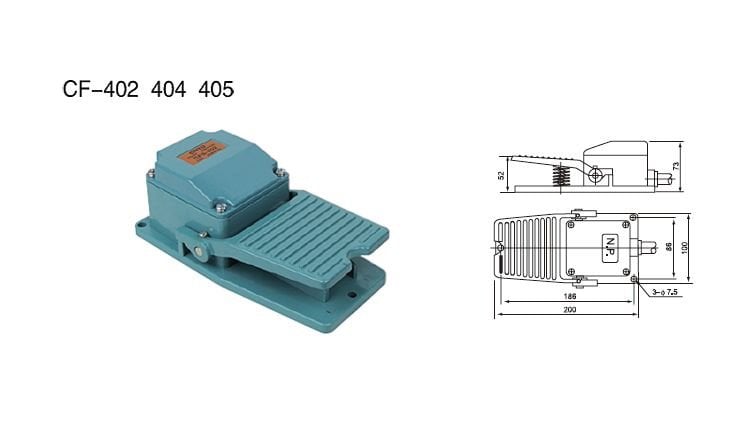 CNTD CFS-402 Pedal Metal