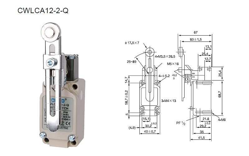 CNTD CWLCA12-2-Q Limit Siviç
