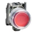 XB4BP42 Schneider Yaylı Buton Kılıflı Kırmızı